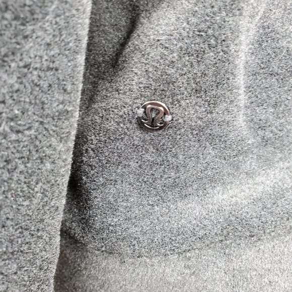 Lululemon Go Forward Pullover Wm's Size 6 Heathered Core Black Fleece Sweater - Picture 6 of 11